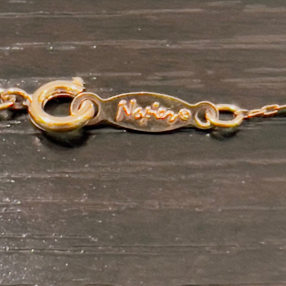 Vintage Napier Gold Ball Necklace - 24” - Picture 3 of 3